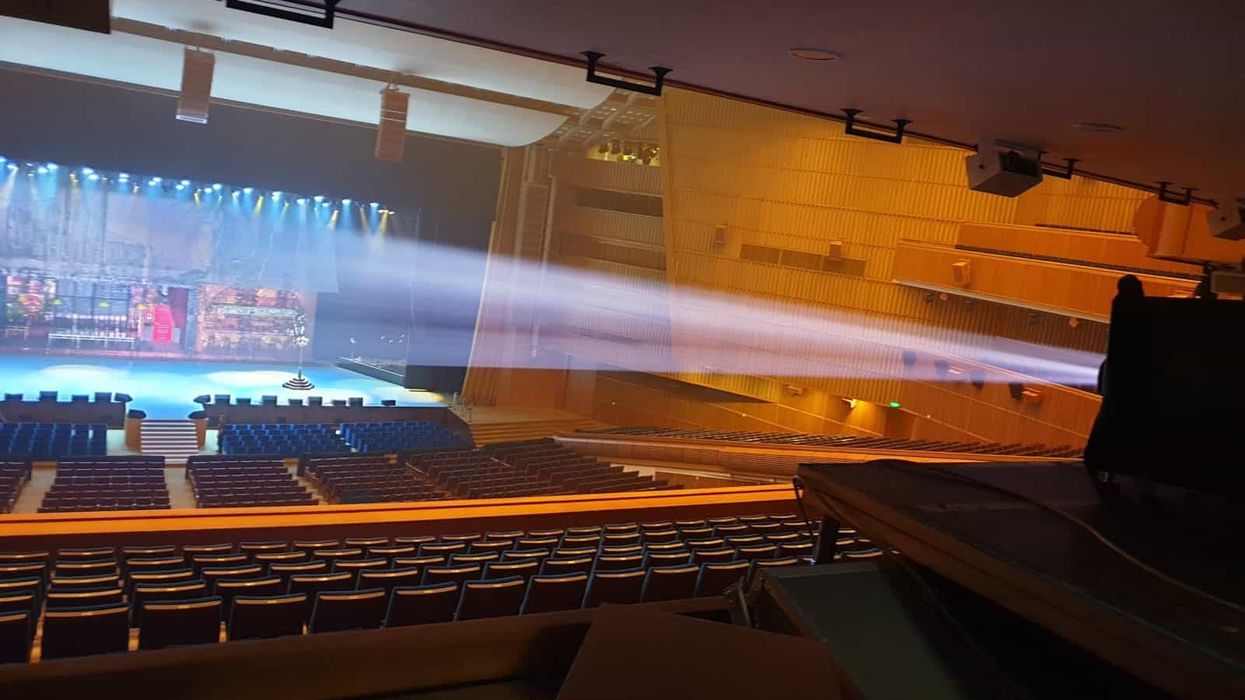 Christie projection Kremlin