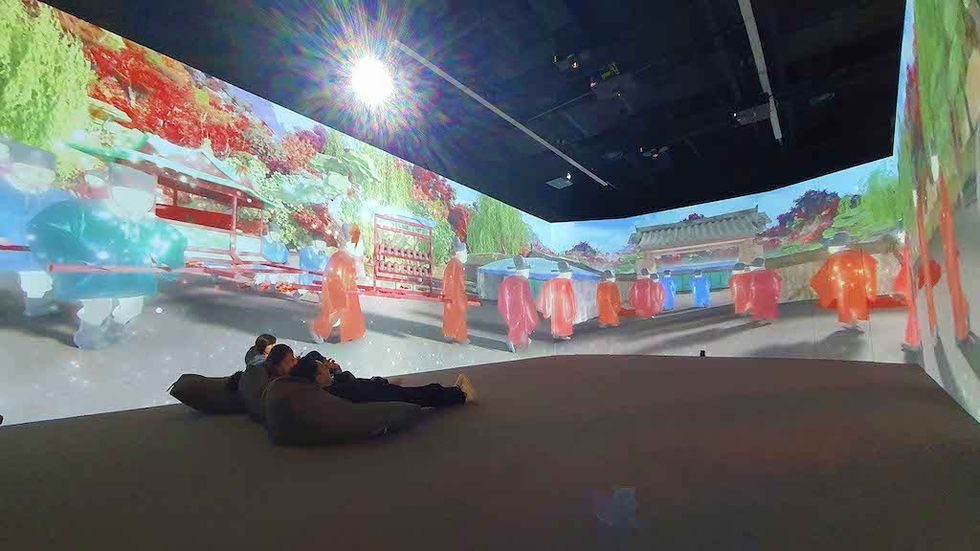 Christie projection tech at Gyeonggi Provincial Museum