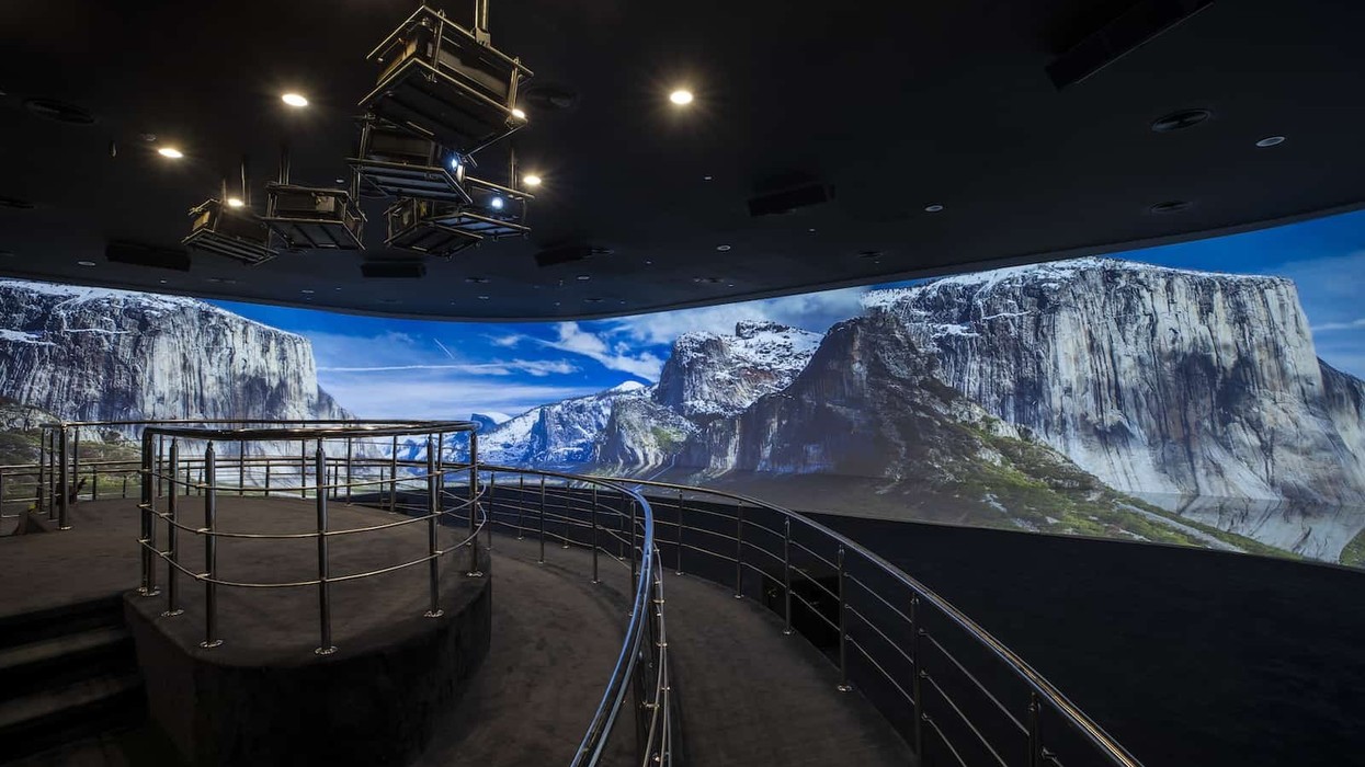 Christie projectors 6th October Museum Cairo