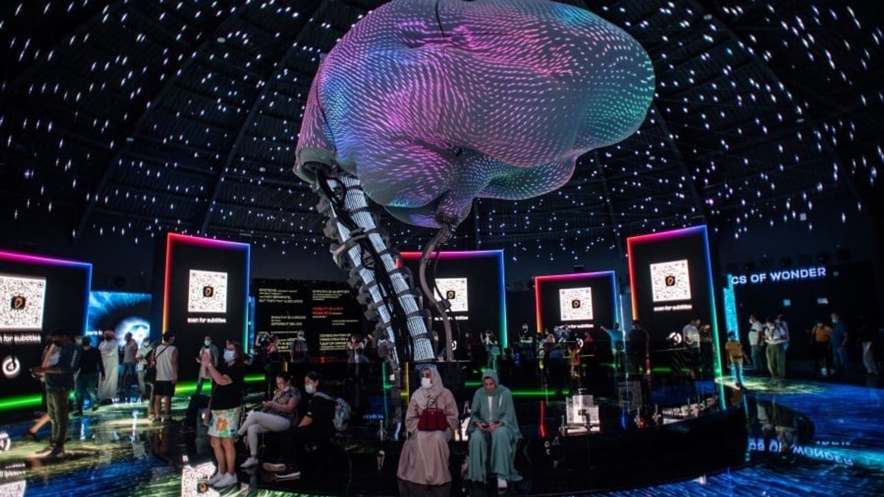 Christie Visitors at the Russia Pavilion Expo 2020 Dubai