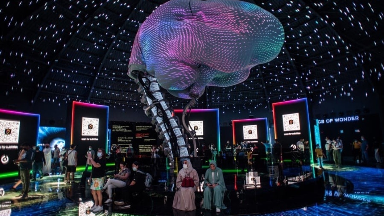 Christie Visitors at the Russia Pavilion Expo 2020 Dubai