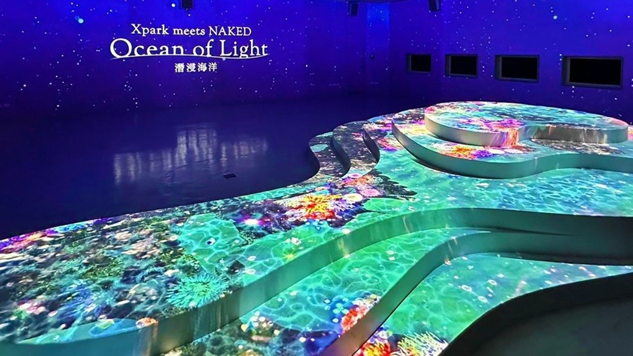 Christie Xpark meets NAKED – Ocean of Light Immersive Ocean. Courtesy of Dacoms Technology