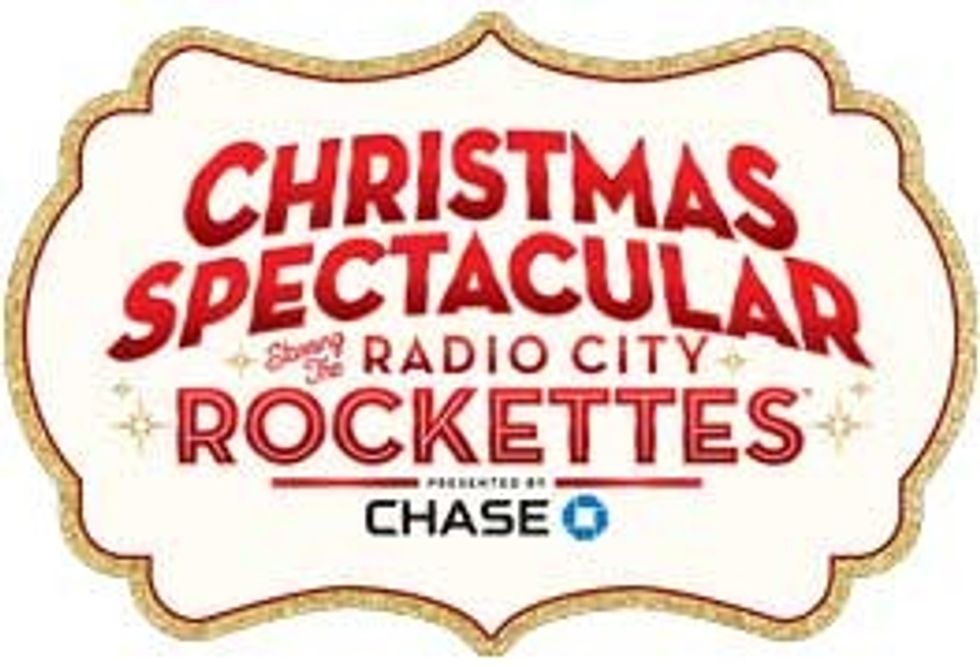 Christmas Spectacular at radio city music hall logo