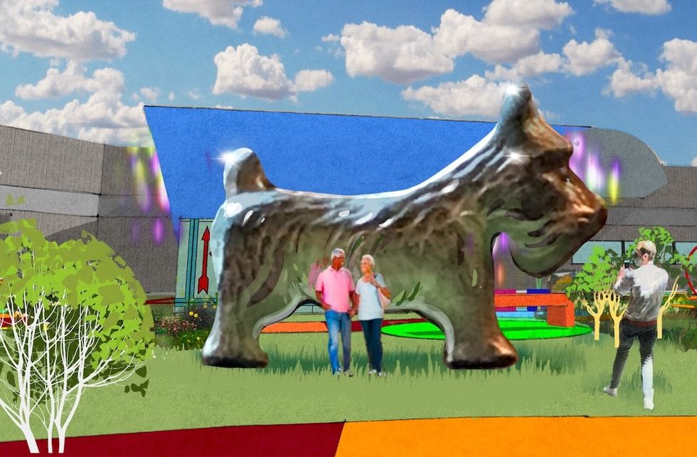 Chrome Scotty - Hasbro Game Park Strong Museum