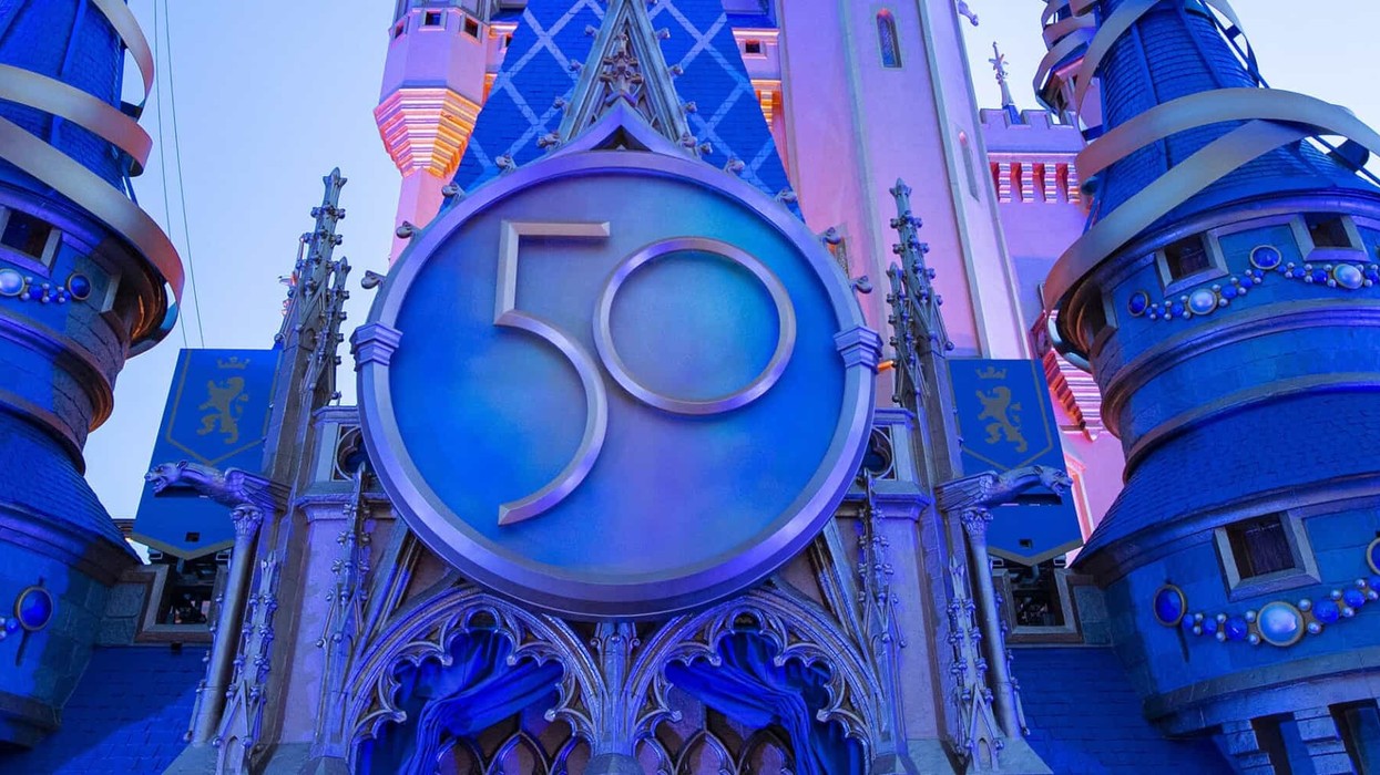 Cinderella Castle 50th Anniversary Crest