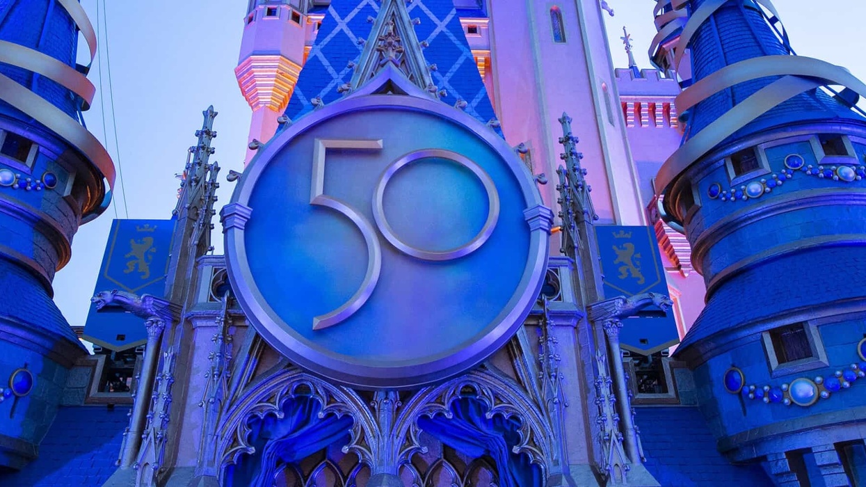 Cinderella Castle 50th Anniversary Crest