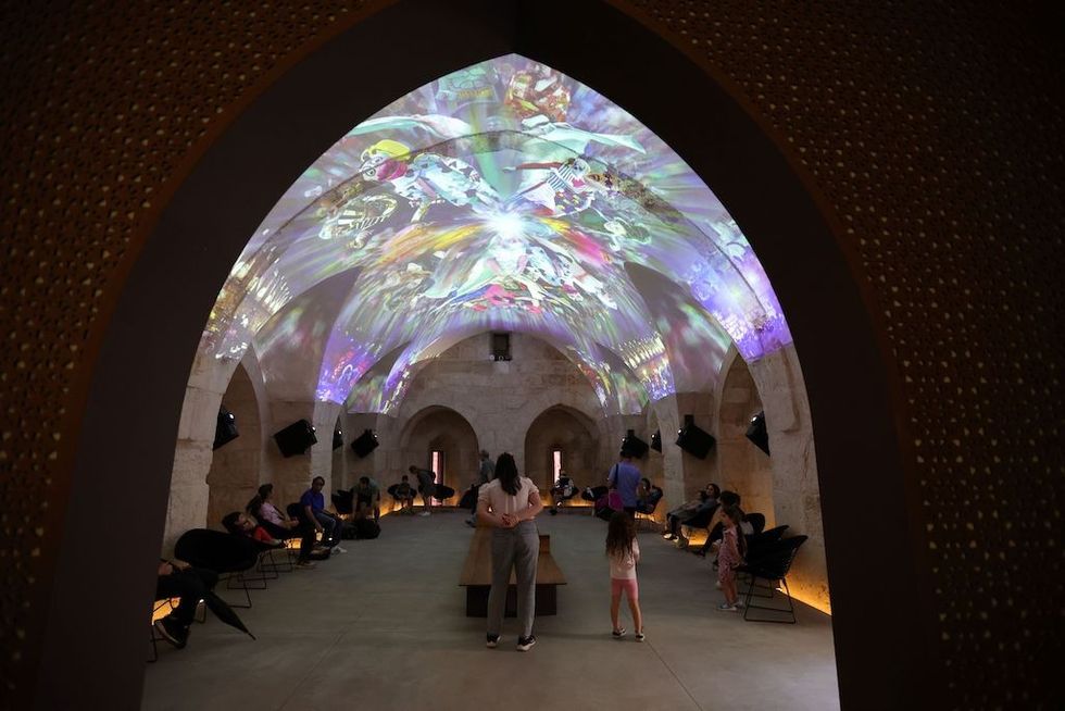 circle of the year Tower of David