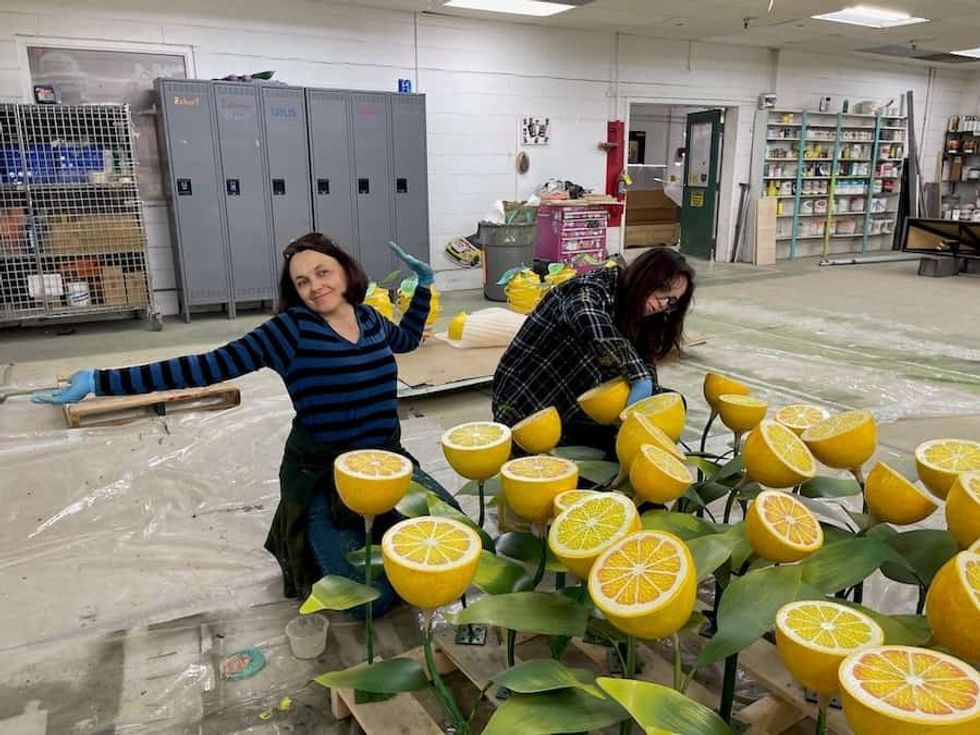 Citrovia fabrication