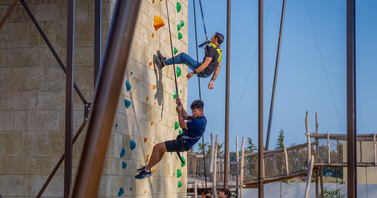 City of Dreams Greenspan climbing wall