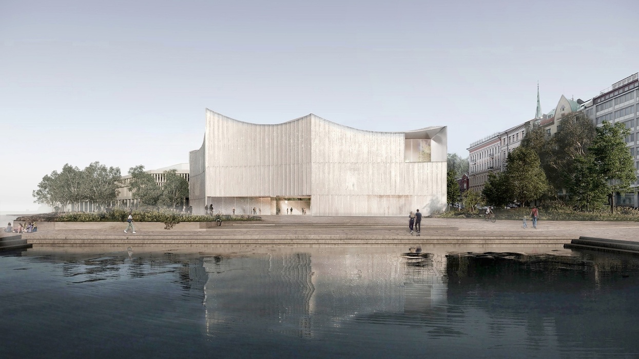 city sky sea finland design museum