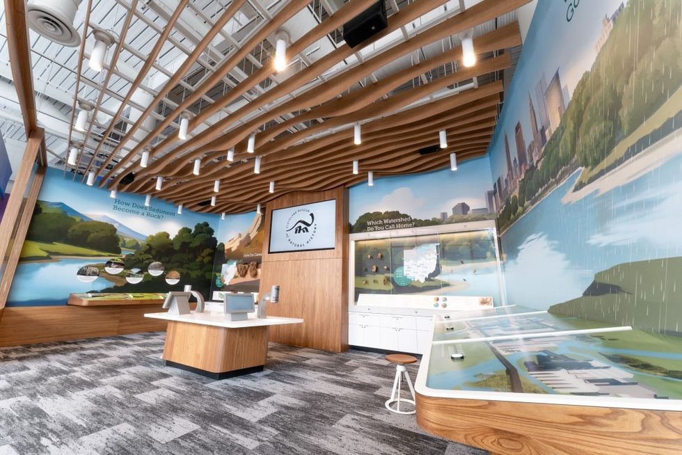 Cleveland Museum of Natural History geology exhibit