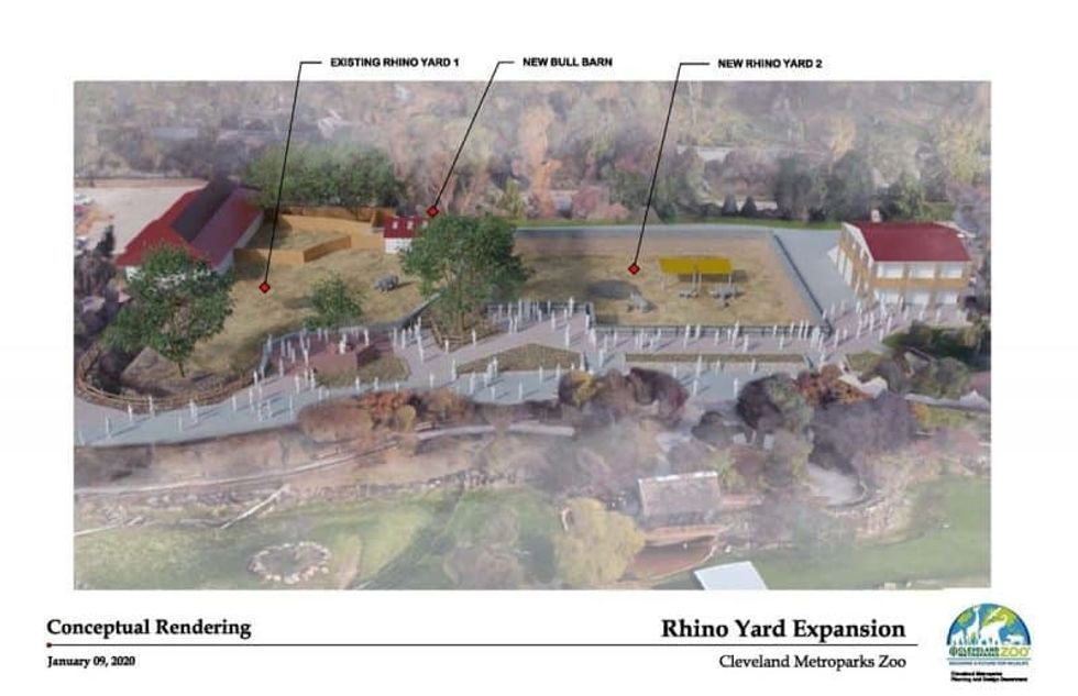 cleveland zoo rhino reserve