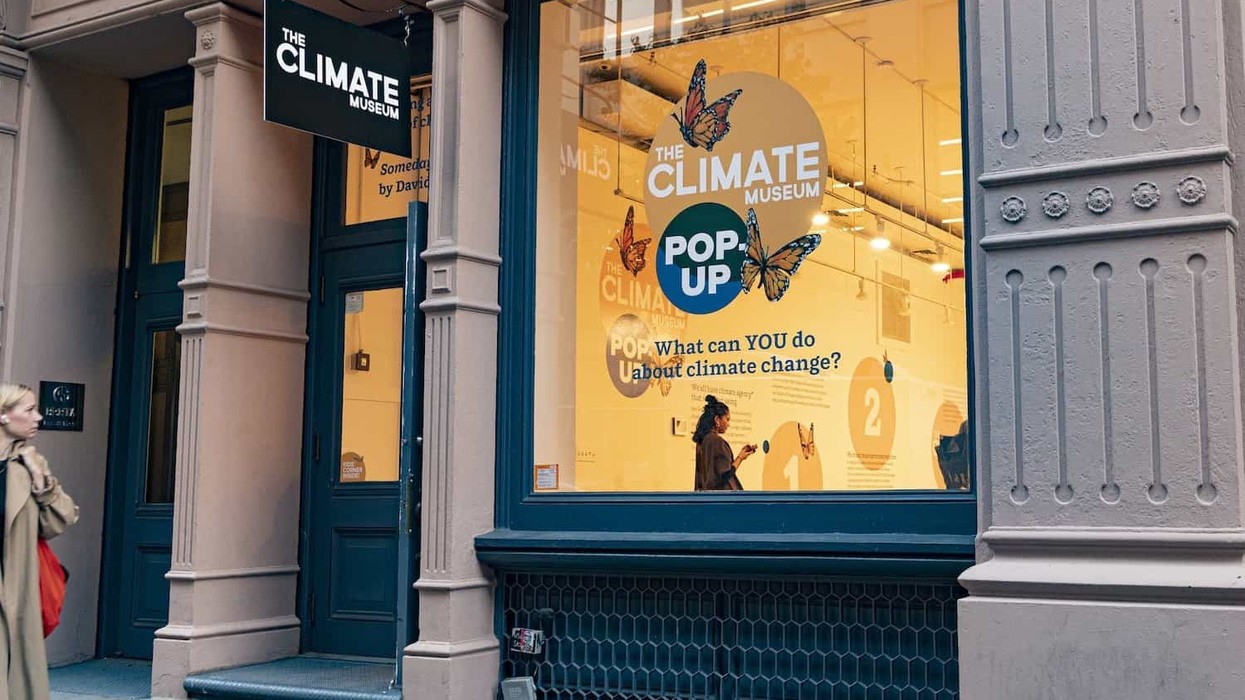 climate museum pop-up new york