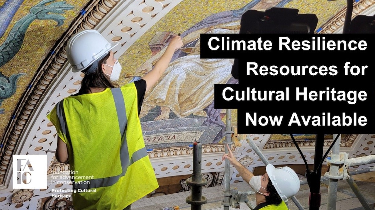 Climate Resilience Resources for Cultural Heritage