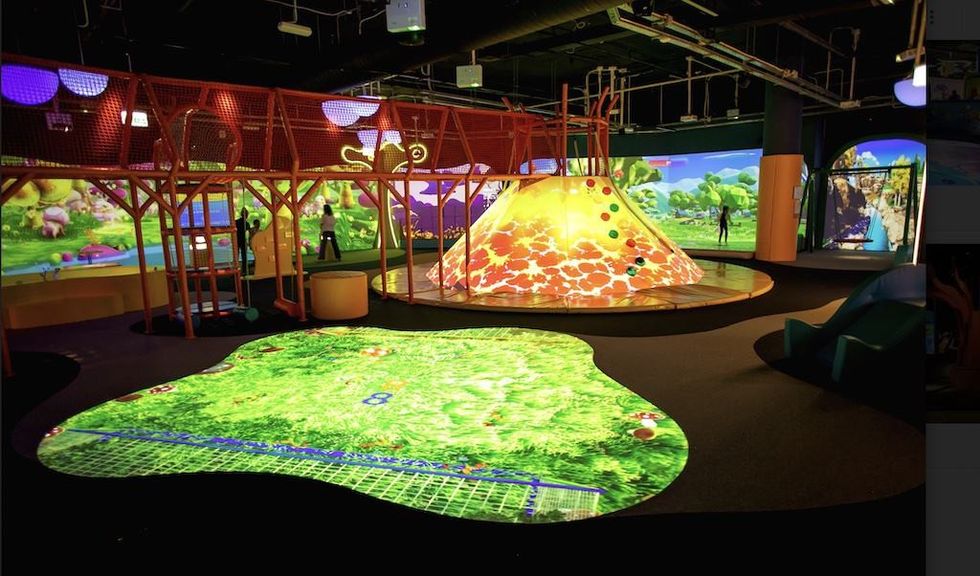 climbing at Hello Park