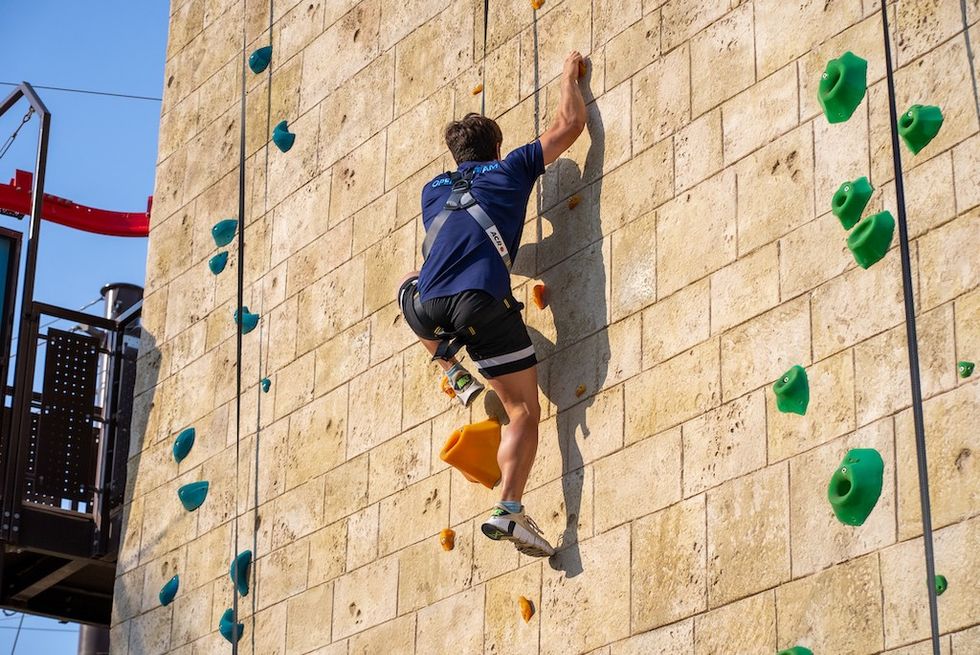 Climbing wall City of Dreams