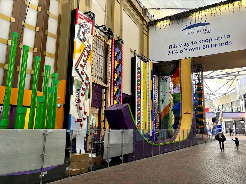 Clip n Climb at London O2