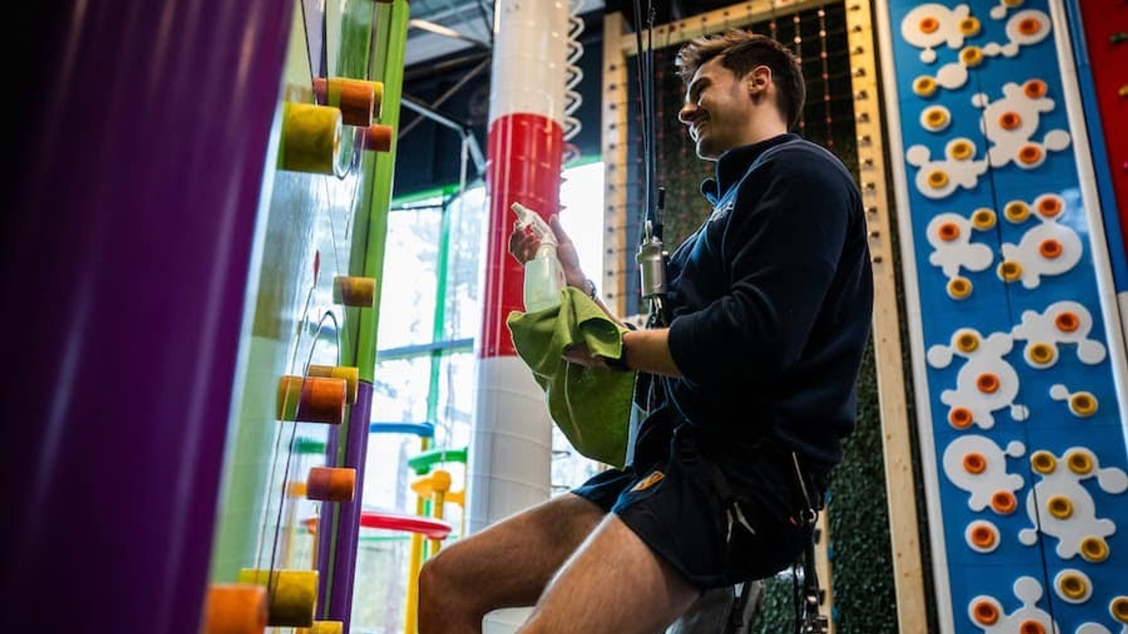 Clip n Climb cleaning COVID 19 attractions industry