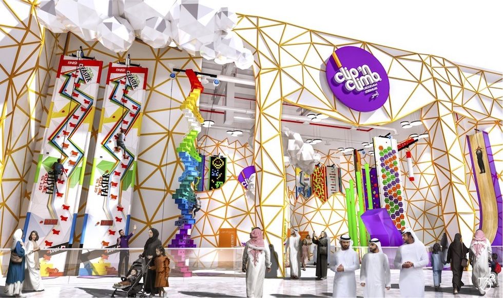 Clip n Climb concept SEVEN