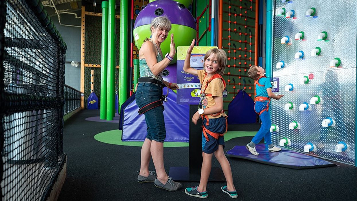 Clip 'n Climb family fun