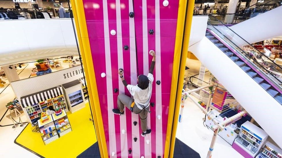 Clip 'n Climb Selfridges Birmingham