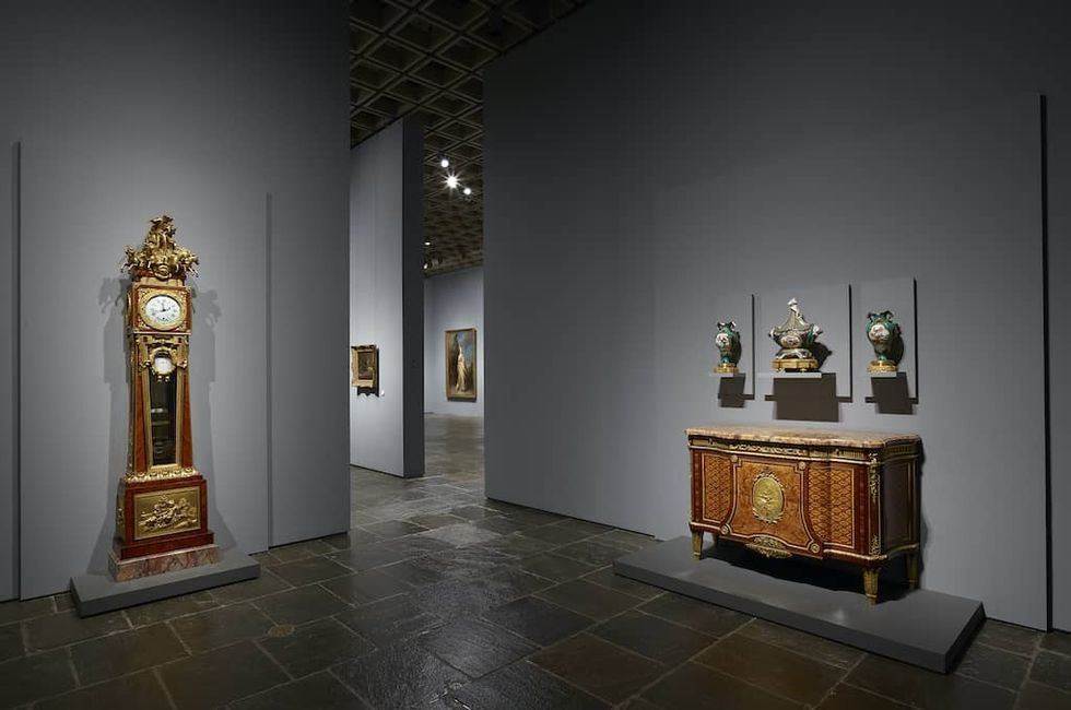 Clock Riesener Sevres Frick Madison