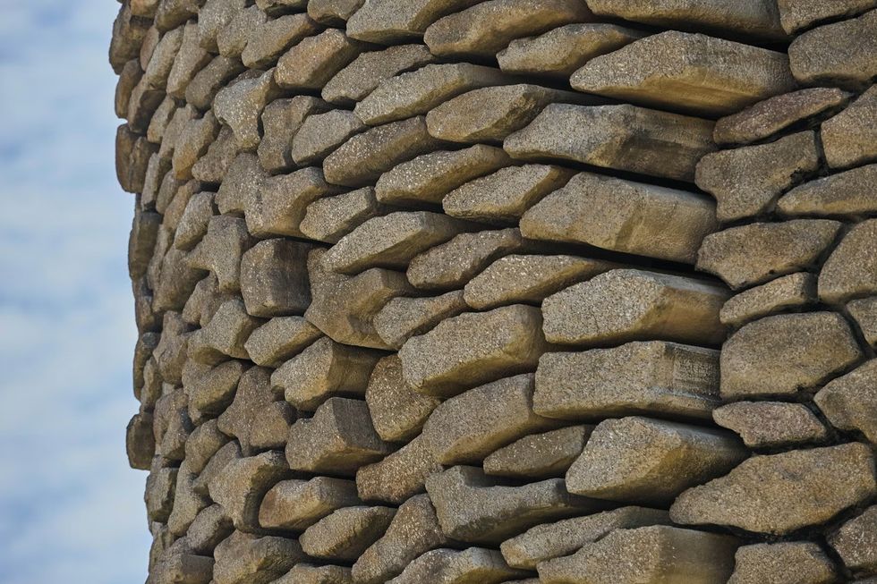 close up of \u200bThe Kinetic Face of Morgane at Puy du Fou