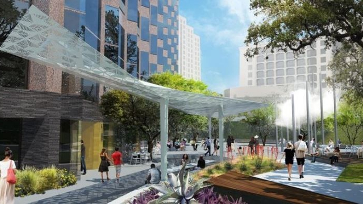 cloudscape water feature cloward h2o austin texas wins uli impact award