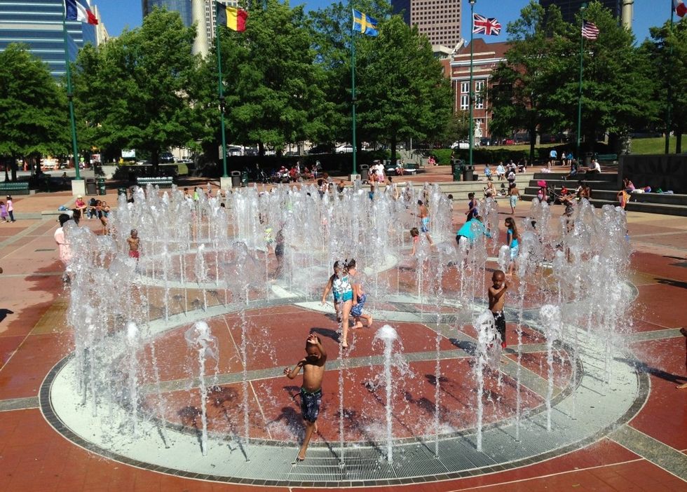 Cloward H20 urban splash pad