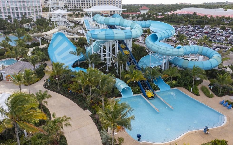 Cloward H2O Baha Bay slides