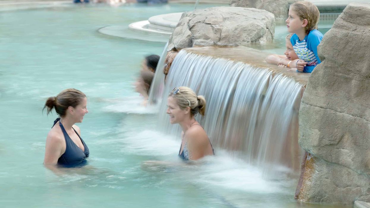 Cloward H2O hot springs