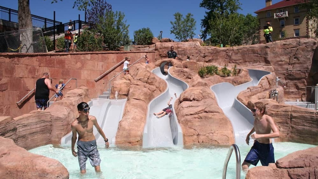 Cloward h2o shoshone chutes glenwood hot springs
