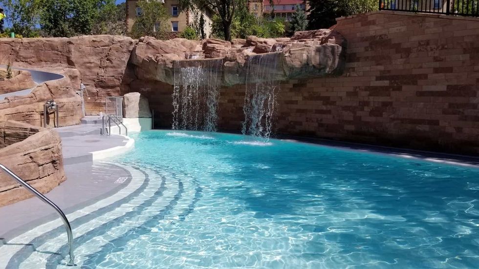 Cloward H2O sopris splash zone glenwood hot springs