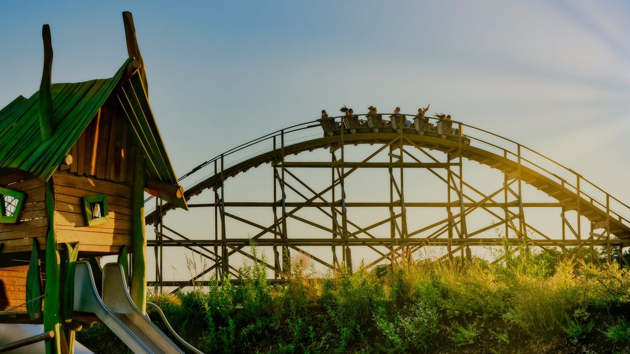 coaster at Majaland Kownaty