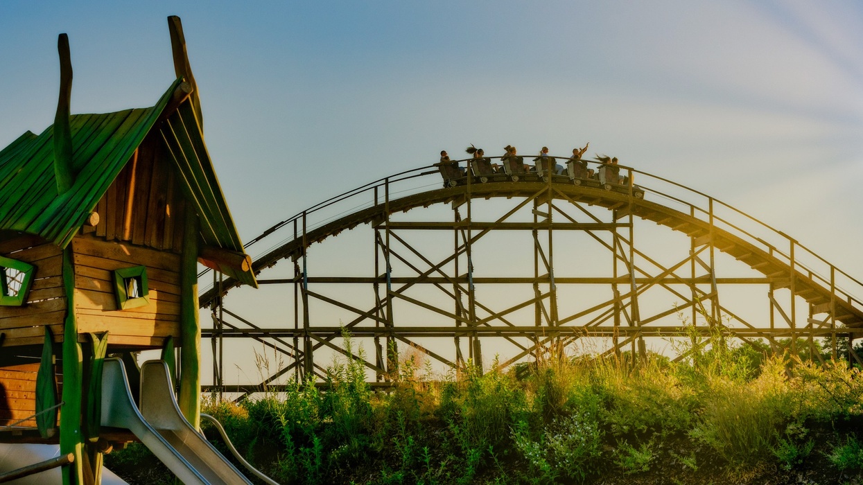 coaster at Majaland Kownaty