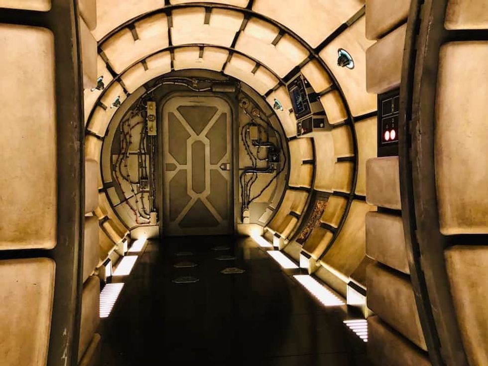 Cockpit entrance, Millennium Falcon: Smugglers Run Asa Kalama