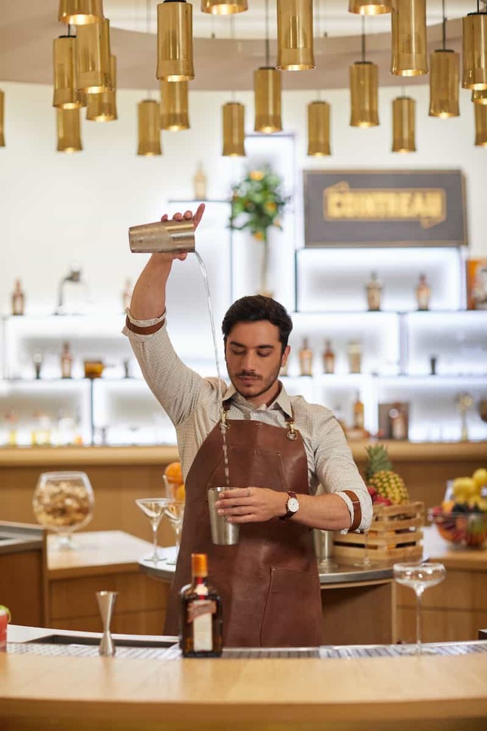 cocktail making Cointreau distillery