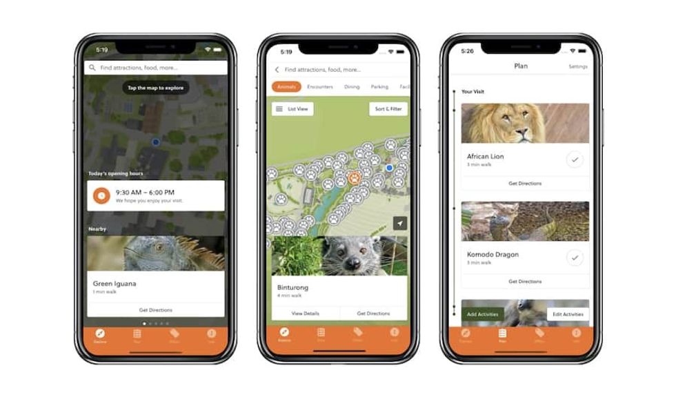 Colchester Zoo App Attractions.io Guest experience COVID 19