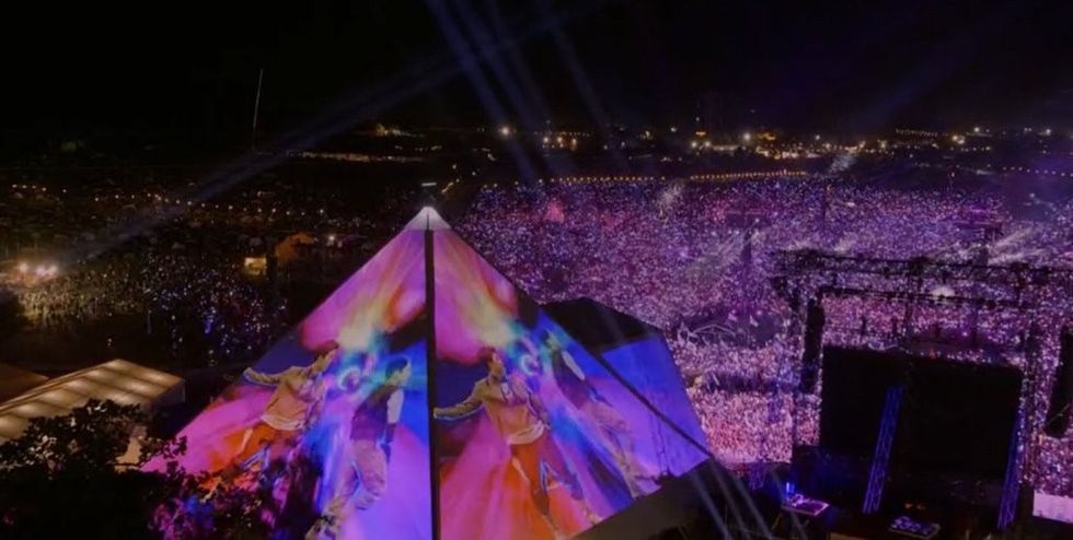 Coldplay at Glastonbury