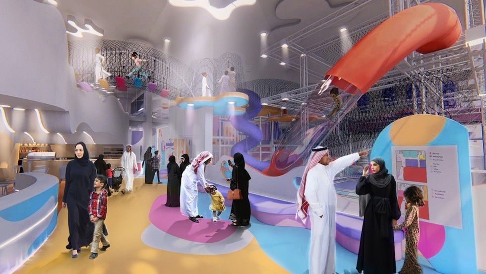 Colormotion FEC Riyadh interior