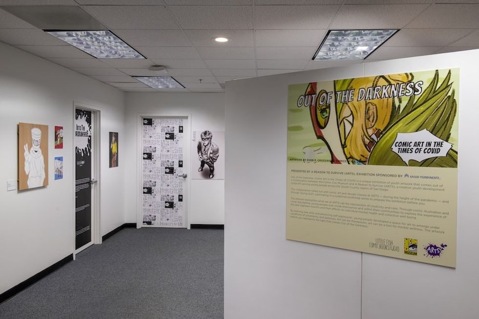 Comic-Con Museum-out of the darkness