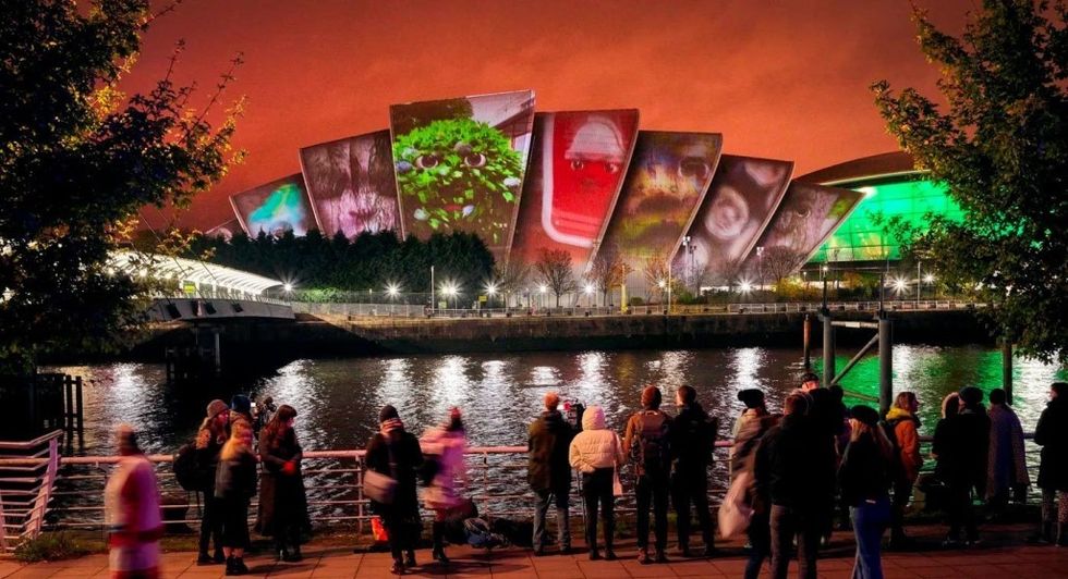 Communicating the arts UN Live Cop 26