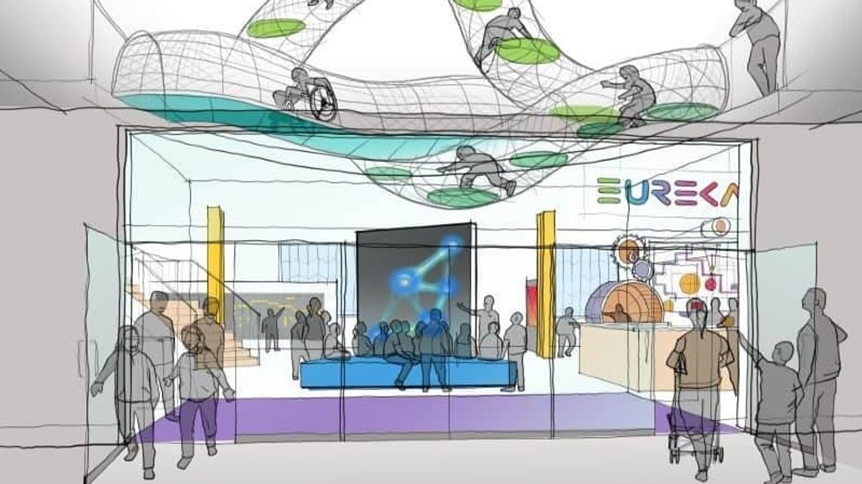 Concept art for Eureka! Mersey entrance