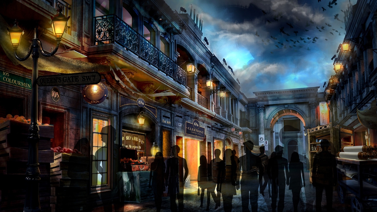 concept art immersive fort Tokyo