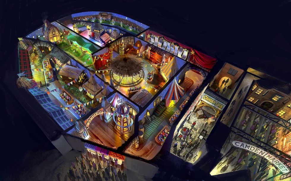 Concept design by Alterface for new dark ride at Parc Asterix