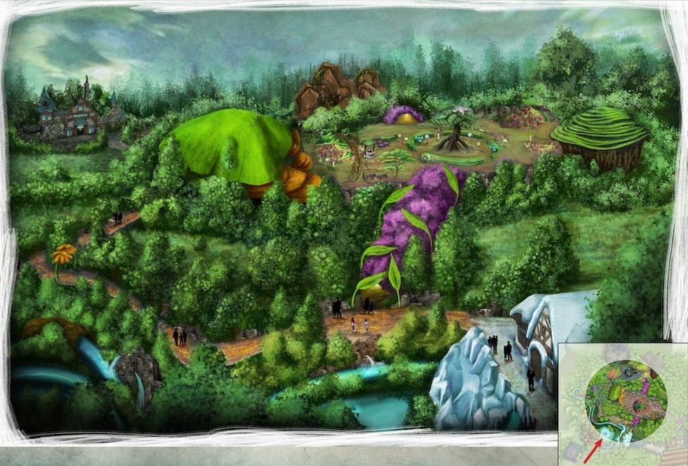 Concept Rendering for Huanglang Village ADKS