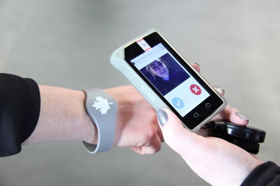 Connect&GO brings Konnect to Canada Olympic House wristband