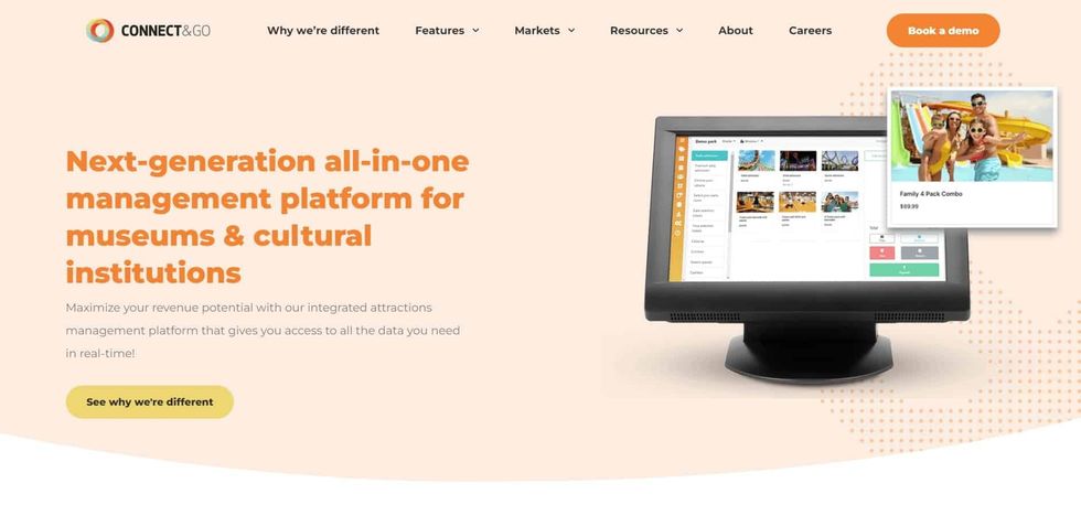 Connect&GO New Website Screenshot