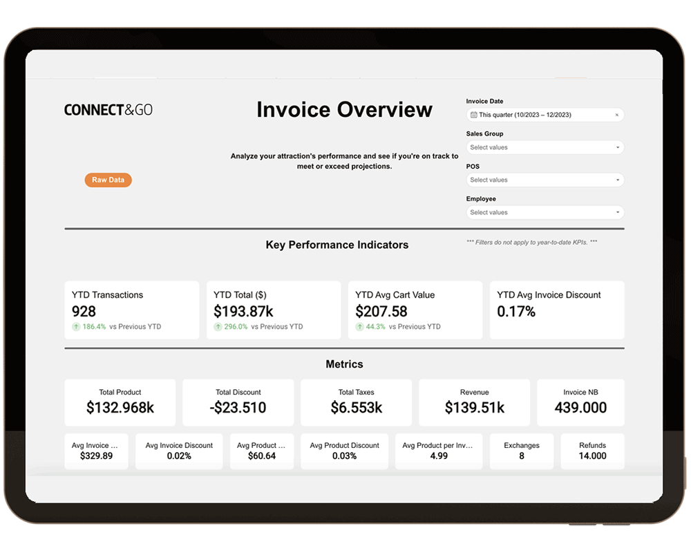 Connect&GO webinars on BI reporting screens