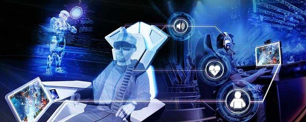 Connected-seat esports